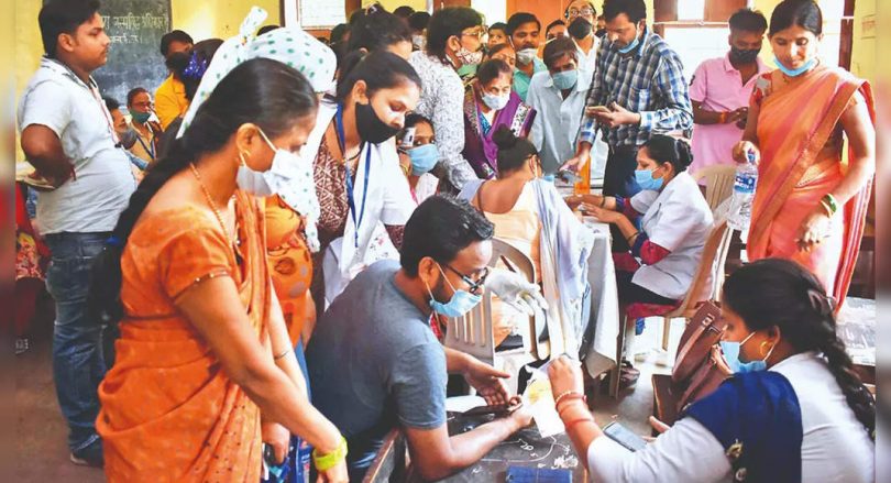 Prasagraj: More than 60,000 vaccinated against Covid in 315 sites
