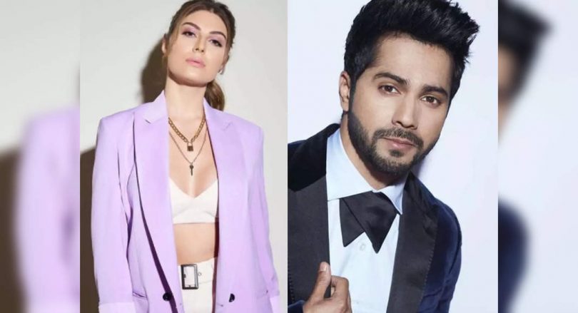 Elnaaz Norouzi shook his legs with Varun