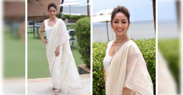Yami Gautam Stun in the Display of Gold & White
