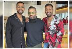 Suniel Shetty snapped with a pandya hardik
