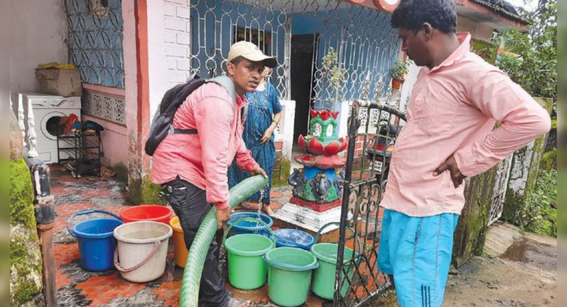 Goa: The new pipe ends the lack of water 3 years of Madkai