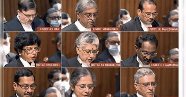 9 Judge SC took an oath on the day many notes