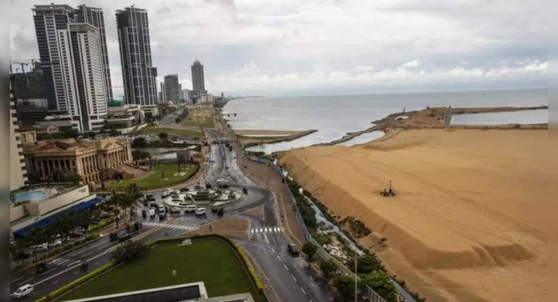 China expanded its activities to North Sri Lanka