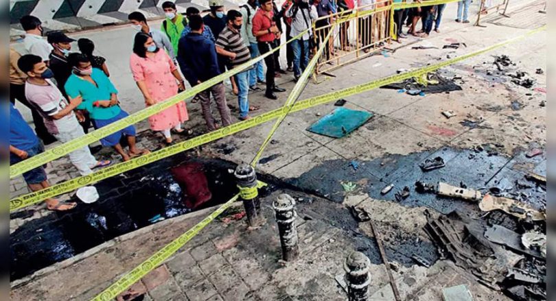 Audi accident: 6 victims with the shared living room at B'luru