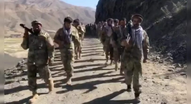 In Panjshir Afghanistan, anti-Taliban forces fight