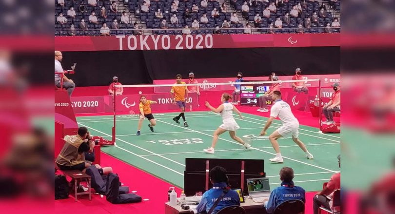 Tokyo Paralympics: Pramod-palak lost the opening match in a mixed double