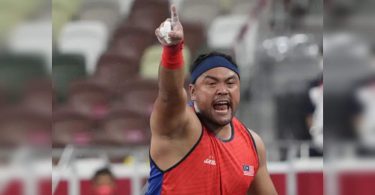 Malaysian shot putter was disqualified after winning a gold medal