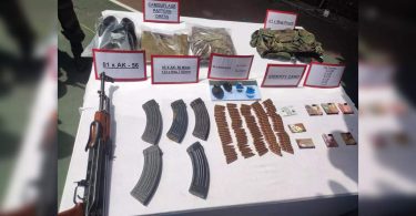 Infiltration efforts are foiled; Arms & ammunition, Pak currency recovered from the killed terrorists