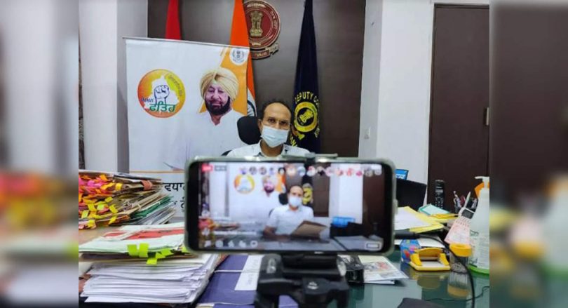 Ludhiana DC congratulates residents to reach the 20.75 lakh sign in the Covid vaccination drive