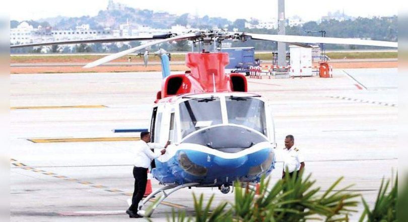 Immediately, a taxi helici service to connect the tourist spot above