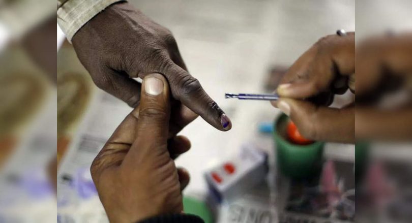 About 65% jurnout in the polls of Raj Pancayat