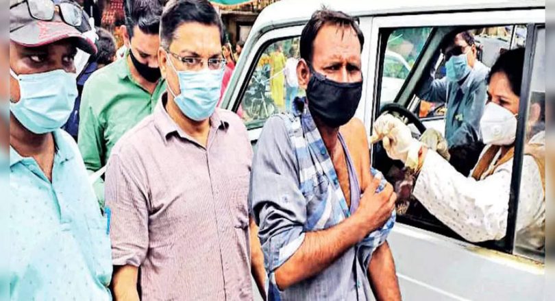 Vax covid on-the-spot drive is held in Bundi