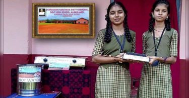Government school students from remote areas develop gas savings kits