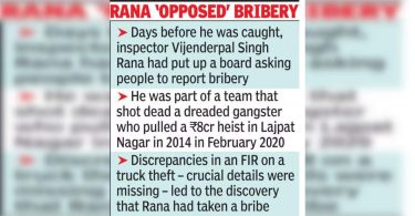 COP booked for graft 2 weeks after getting a medal