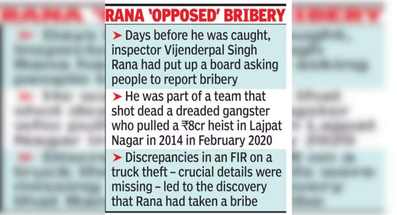 COP booked for graft 2 weeks after getting a medal