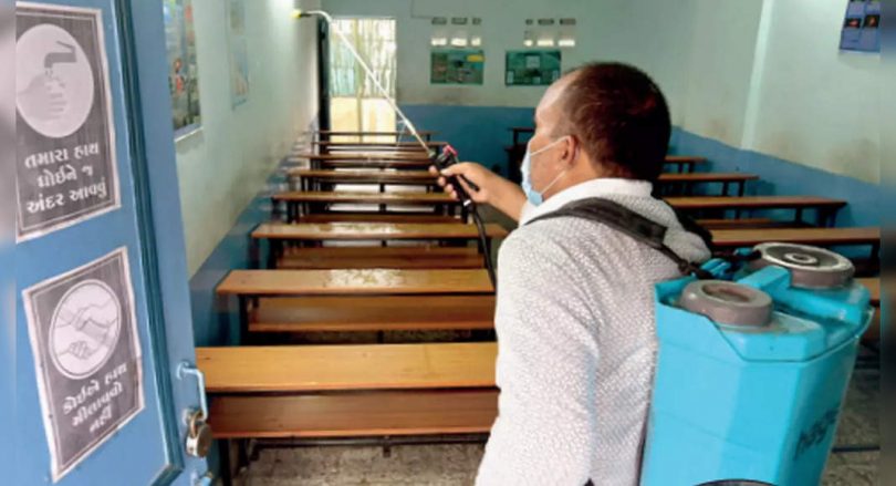 School to reopen for 6-8 class today in Guj