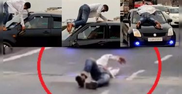 Guj: Man creates a commotion on NH 48 near the letter