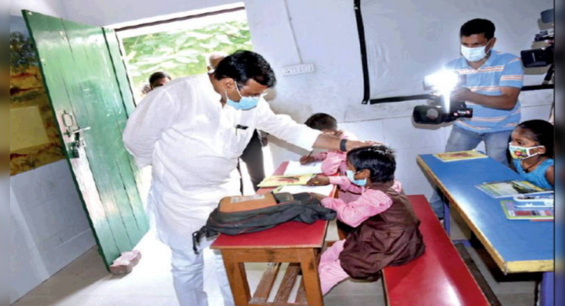 Uttar Pradesh: More than 50% of children attend the primary class