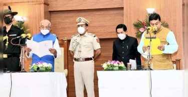 TRIPURA: CM Biplab Kumar Deb views 3 new BJP leaders in their ministry