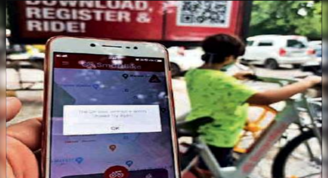 Chandigarh: Pay for a vehicle on a smart bicycle