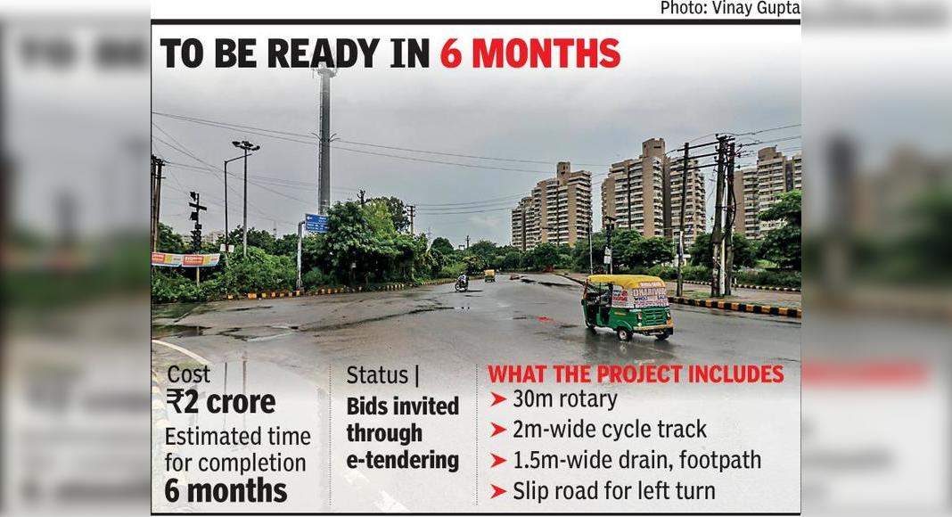 Rotary, the cycle trajectory in Junction Kanhai immediately