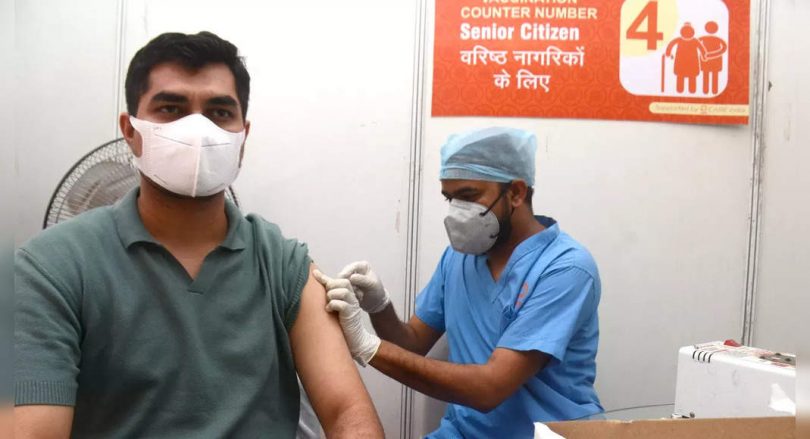 New High 1-day 1.28 Crore Jabs; 23% adult population is fully vaccinated