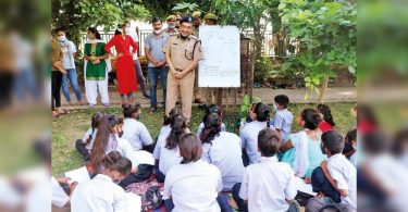 IG, the police turned the teacher for poor children