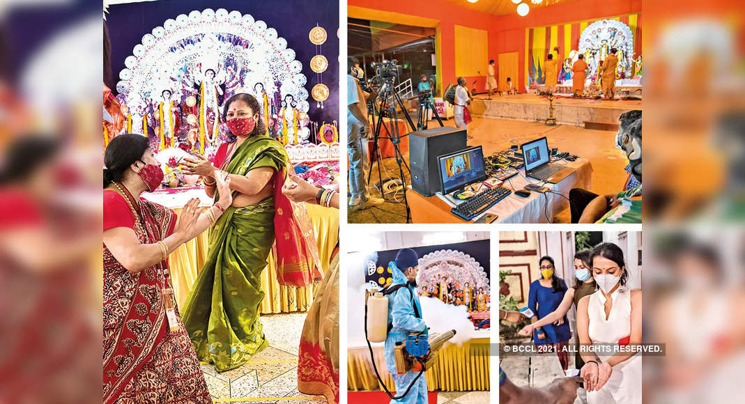 With the Covid protocol, NCR celebrates low puja durga