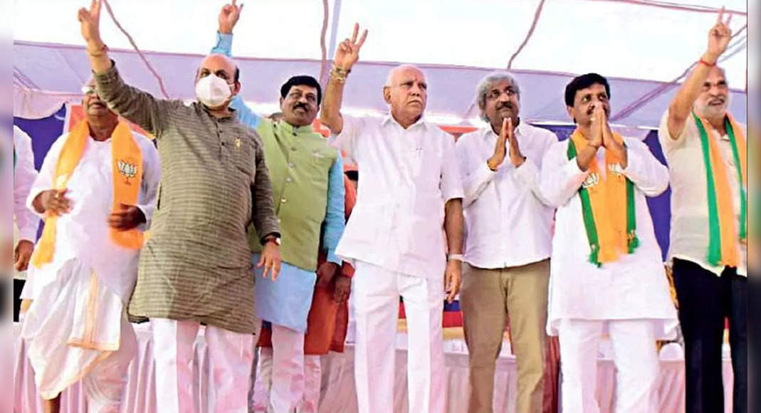 Bommai, BSY campaign together to raise the BJP prospect