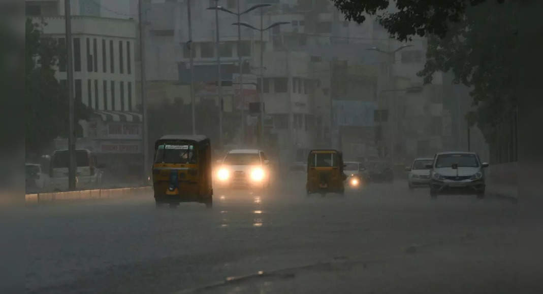 Northeast Monsun arrived at Tamil Nadu