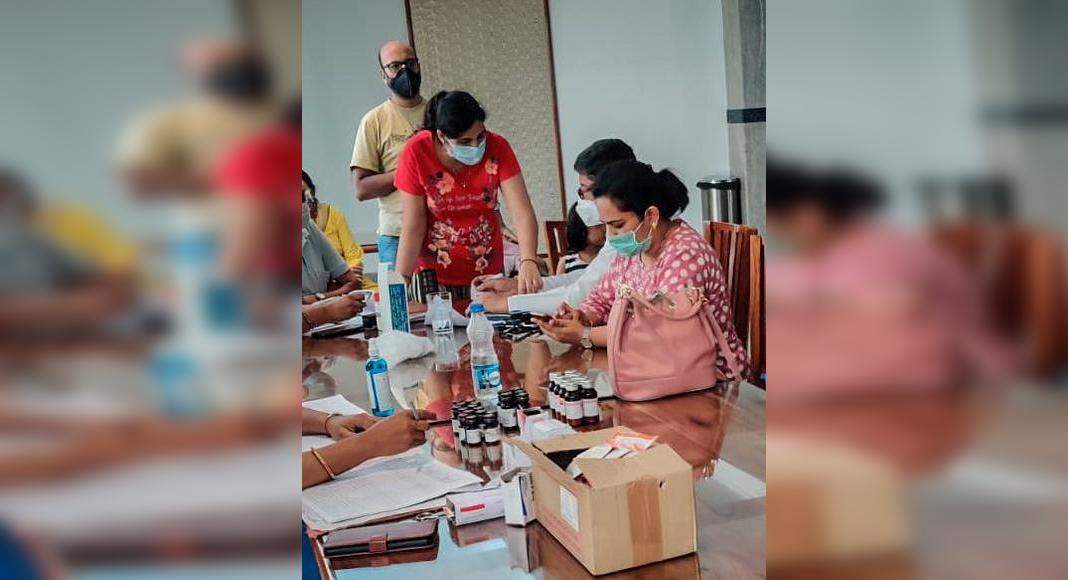 Water test: arrangement camp, official visit Coralwood