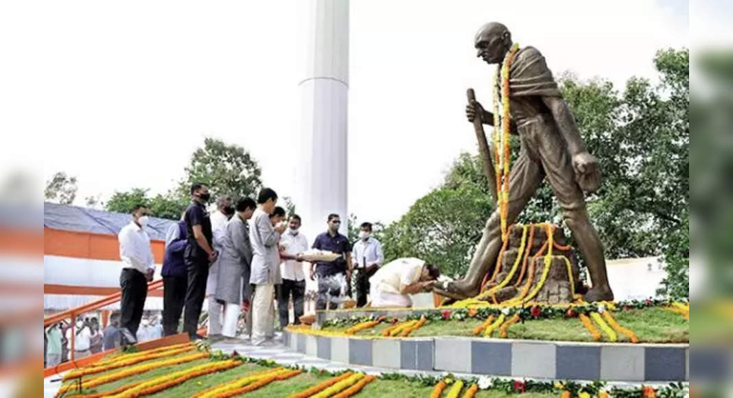 'Gandhi mandap Guwahati under encroachment'