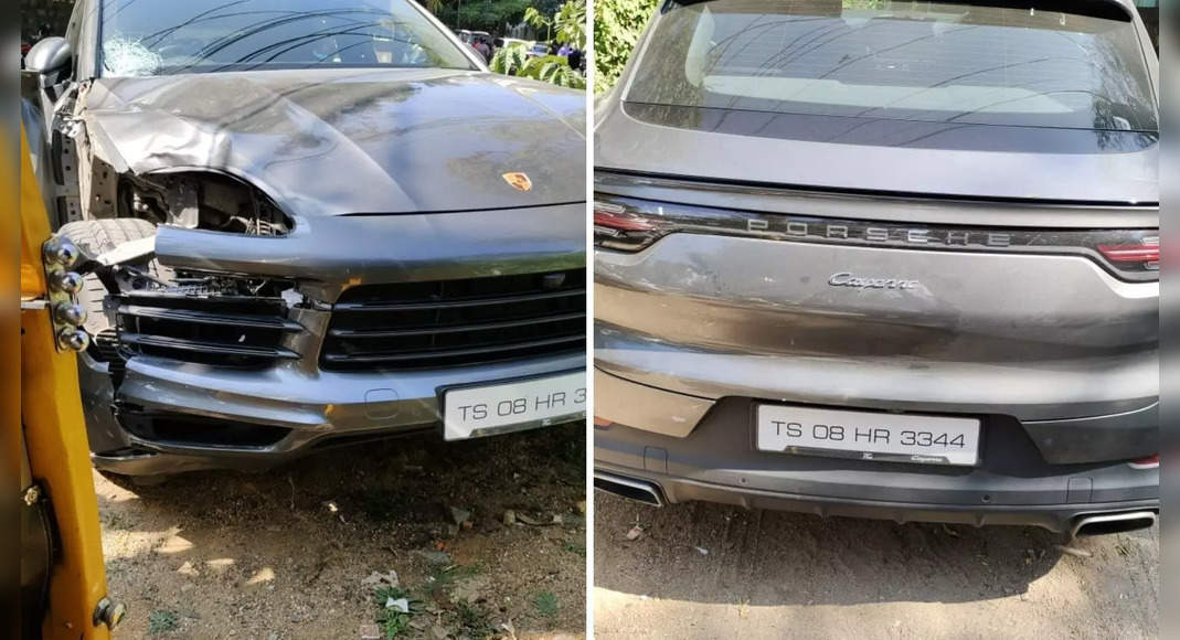 Two died in a car accident in Hyderabad